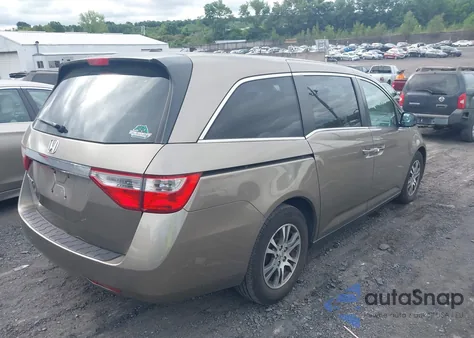 2012 Honda Odyssey Exl from USA, damaged, VIN 5FNRL5H64CB091073